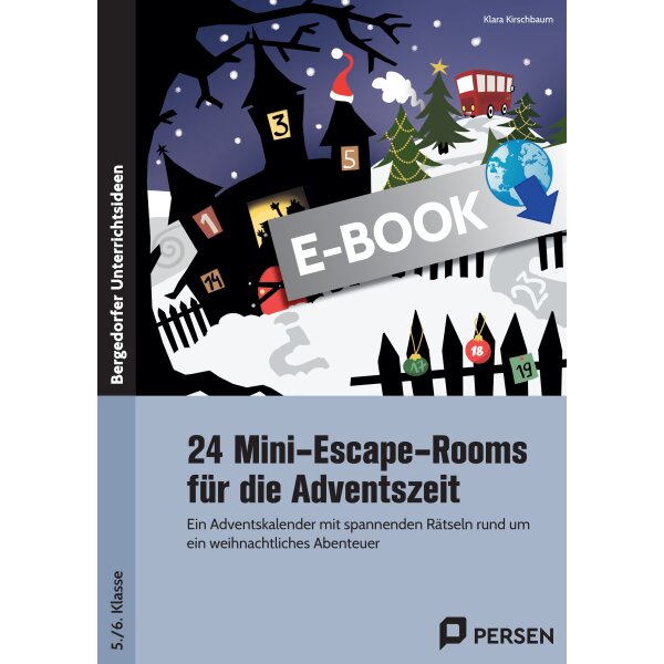 24 Mini-Escape Rooms für die Adventszeit - Sek I