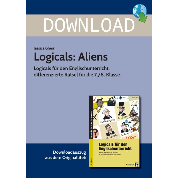 Aliens - Logicals für den Englischunterricht Kl. 7/8