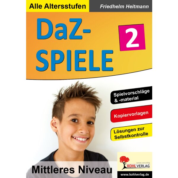 DaZ-Spiele  - Mittleres Niveau