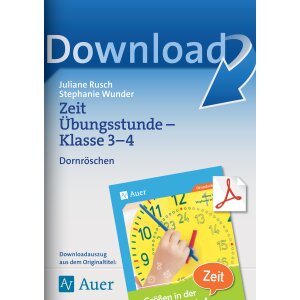 Dornröschen - Zeit -Übungsstunde Klasse 3-4