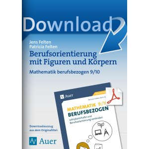 Berufsorientierung mit Figuren und Körpern Kl.9/10