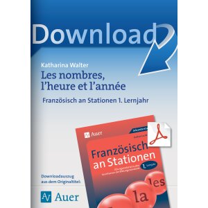Les nombres, lheure et lannée - Französisch...