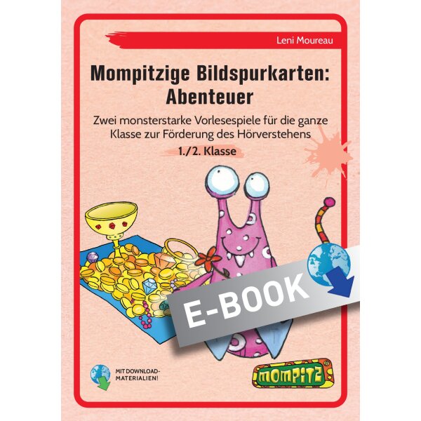 Mompitzige Bildspurkarten: 2 Abenteuer-Vorlesespiele