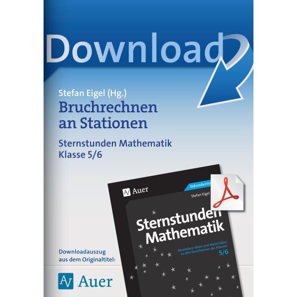 Bruchrechnen an Stationen - Sternstunden Mathematik