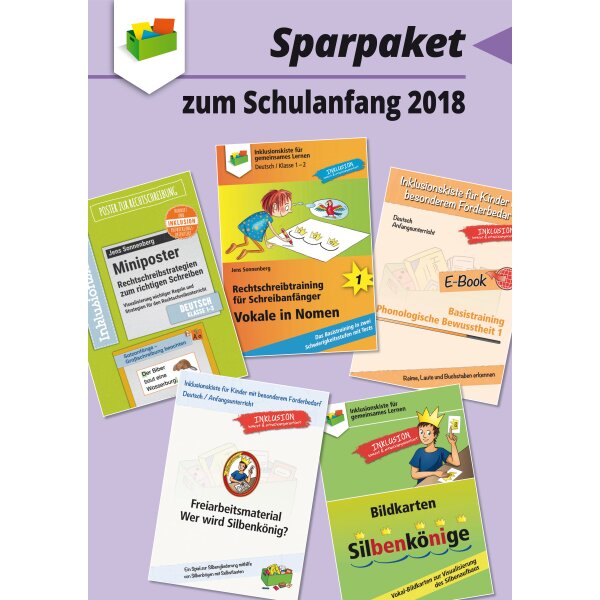 Deutsch Anfangsunterricht: Sparpaket zum Schulstart