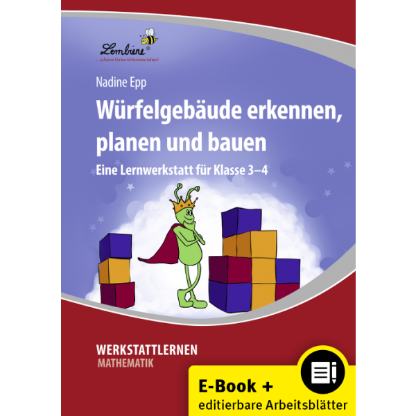 Würfelgebäude erkennen, planen und bauen  (3. und 4. Klasse)