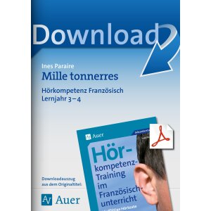 Mille tonnerres - Hörkompetenz Französisch...