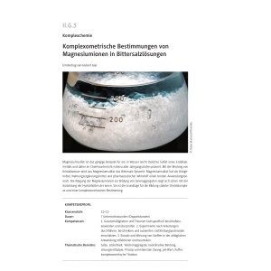 Komplexometrische Bestimmungen von Magnesiumionen in...