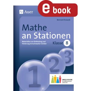 Mathe an Stationen inklusiv - Klasse 8