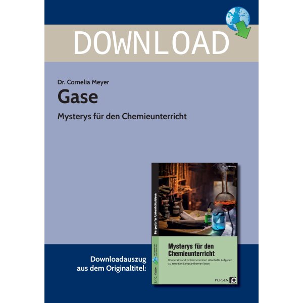 Gase - Mysterys für den Chemieunterricht