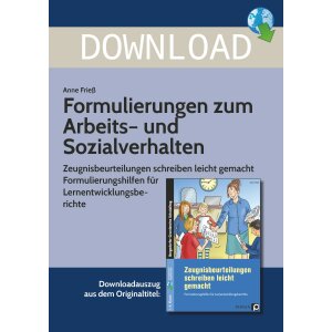 Zeugnis-Formulierungen zum Arbeits- und Sozialverhalten