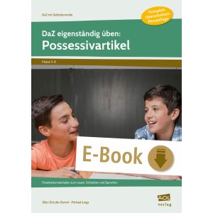 DaZ eigenständig üben: Possessivartikel (Kl. 5-8)