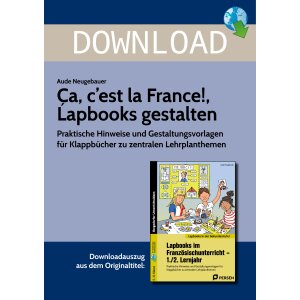 Ça, c’est la France! - Lapbooks gestalten