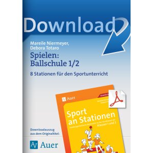 Spielen: Ballschule - Sport an Stationen Kl. 1/2