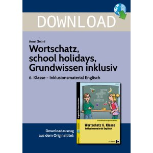 Wortschatz: School holidays - Grundwissen inklusiv Kl. 6