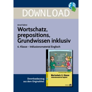 Wortschatz: Prepositions - Grundwissen inklusiv Kl. 6