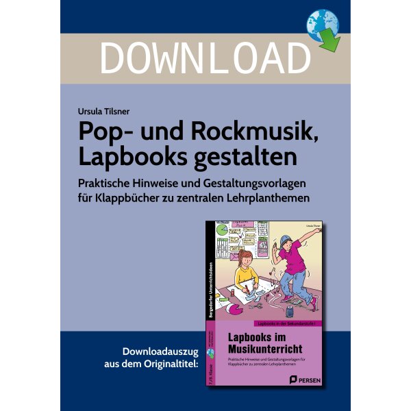 Pop- und Rockmusik - Lapbooks im Musikunterricht Kl. 7/8