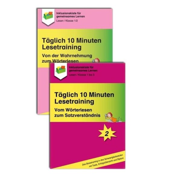 Täglich 10 Minuten Lesetraining (Sparpaket)