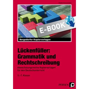 Lückenfüller: Grammatik und Rechtschreibung Kl....
