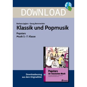 Klassik und Popmusik - Popstars Musik Klasse 5-7