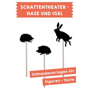 Hase und Igel - Schattentheater