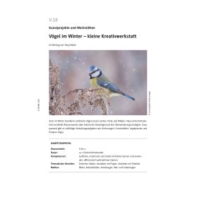 Vögel im Winter - Kreativwerkstatt