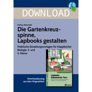 Lapbook: Die Gartenkreuzspinne