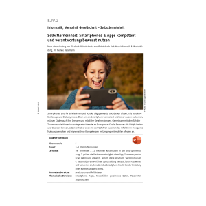 Selbstlerneinheit: Smartphone und Apps kompetent und...