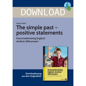 The simple past - positive statements