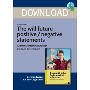 The will future - positive/negative statements