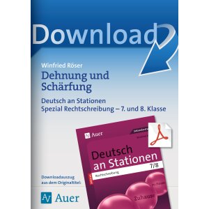 Dehnung und Schärfung - Deutsch an Stationen Spezial...