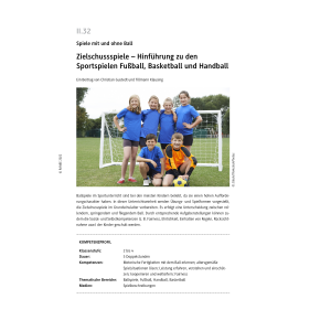 Zielschussspiele - Klassen 2-4