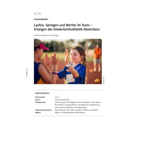 Erlangen des Kinderleichtathletik-Abzeichens