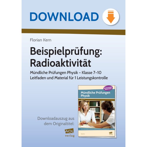 Radioaktivität: Beispielprüfung Physik Klasse 7-10