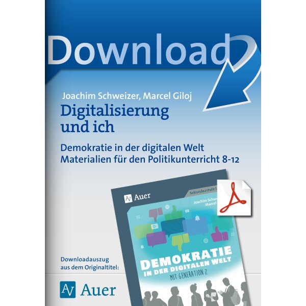 Digitalisierung und ich - Politik Klasse 8-12