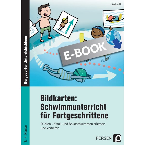 Bildkarten: Schwimmunterricht für Fortgeschrittene