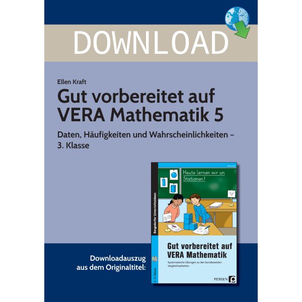 Daten, Häufigkeiten und Wahrscheinlichkeiten - VERA3 Mathe