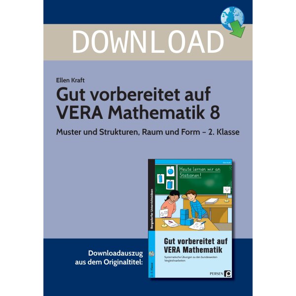 Muster und Strukturen, Raum und Form - 2. Klasse. VERA3 Mathe