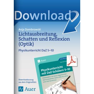 Lichtausbreitung, Schatten, Reflexion - Physikunterricht...