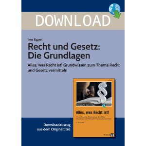 Recht und Gesetz: Die Grundlagen - Alles, was Recht ist!