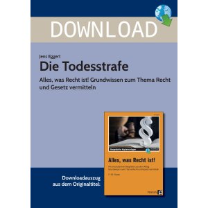 Die Todesstrafe - Alles, was Recht ist!