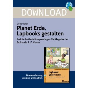 Planet Erde - Lapbook gestalten Klasse 5-7