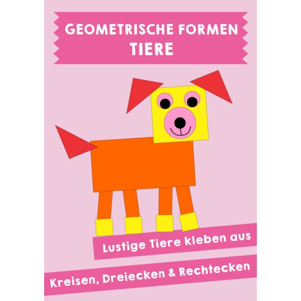 Geometrische Formen - Tiere