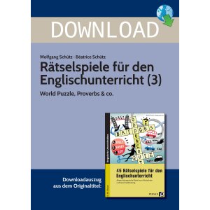 World Puzzle, Proverbs & co. - Rätselspiele...