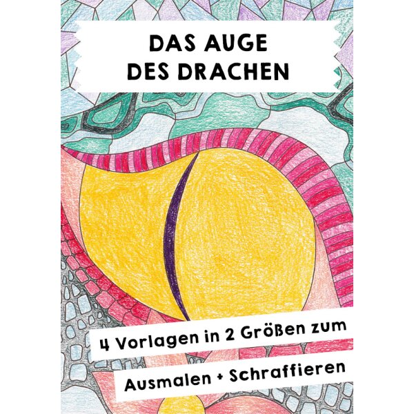 Das Auge des Drachen - Malvorlagen