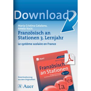 Le système scolaire en France -  Französisch...