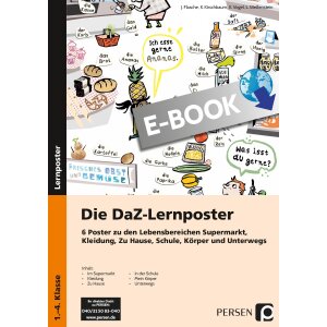 Lernposter DaZ - Wortschatz Klasse 1-4