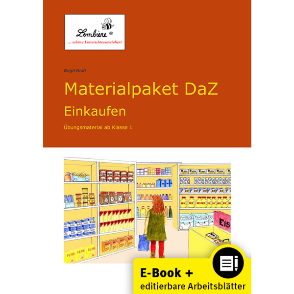 Materialpaket DaZ: Einkaufen - Übungsmaterial ab Klasse 1