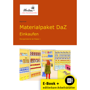 Materialpaket DaZ: Einkaufen - Übungsmaterial ab...