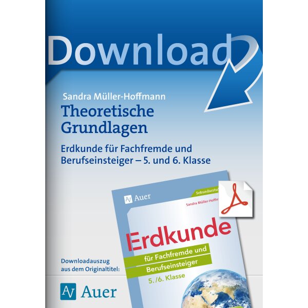 Theoretische Grundlagen - Erdkunde für Fachfremde und Berufseinsteiger